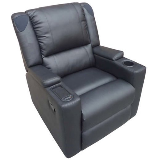 Recliner Chair Leather Recliner Chair With Cup Holder